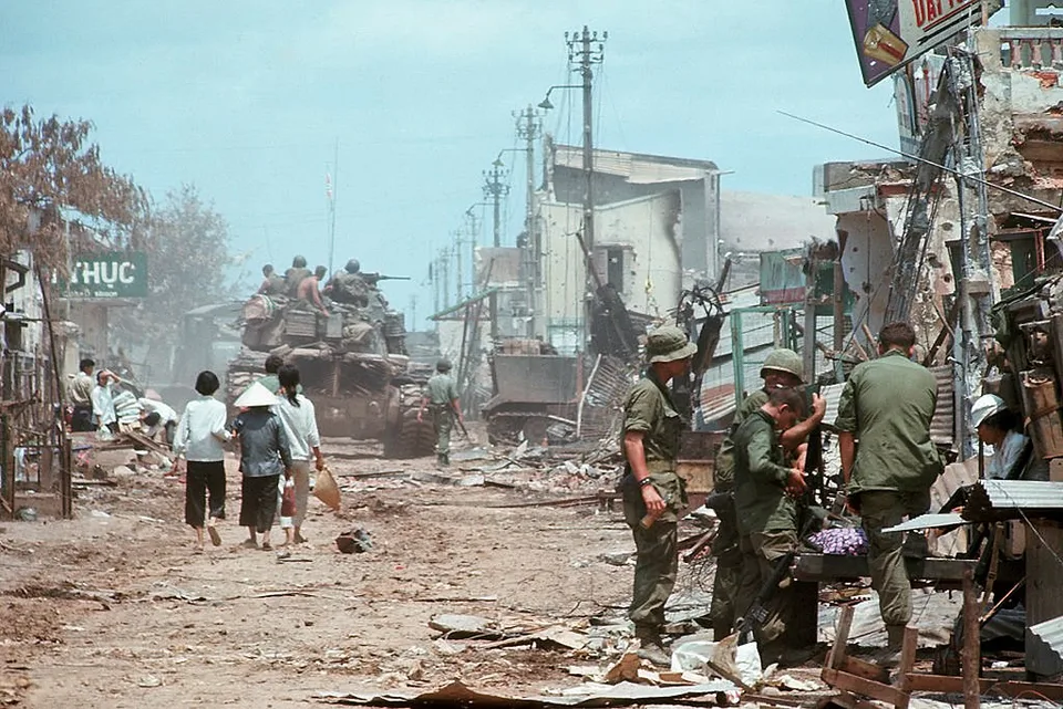 US Troops Among The Ruins of Saigon, Vietnam 1968 | ca. 1968… | Flickr