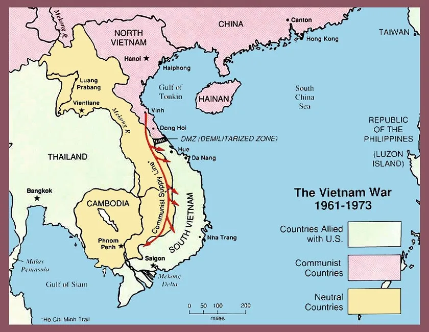 The Vietnam War 1961-1973. Communist Supply Line (Ho Chi M… | Flickr