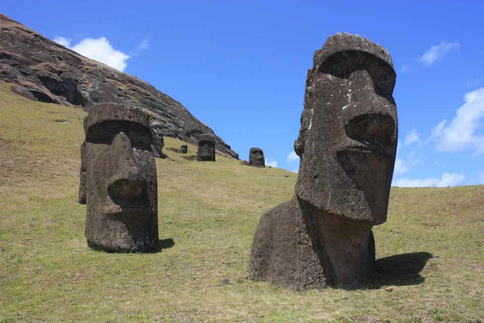 Easter Island, Rano Raraku, moais | Flickr - Photo Sharing!