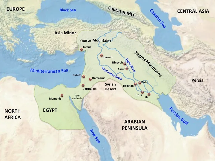 Assyrian-Empire-Map | Patrick Gray | Flickr