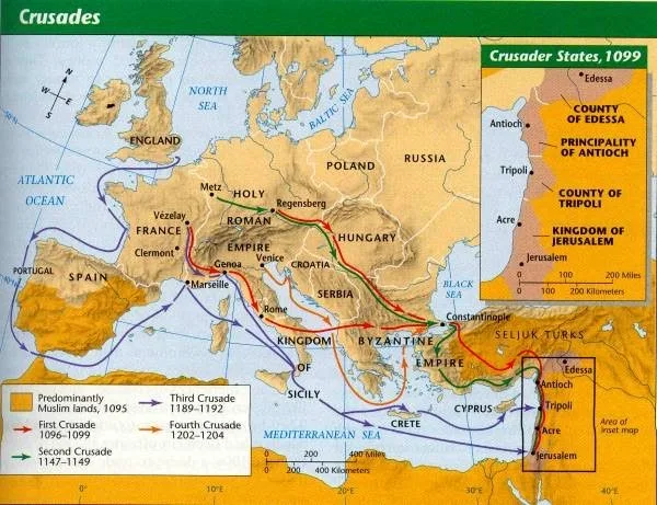 A map assignment: The Crusades! - Mr. Brunken's Online ...