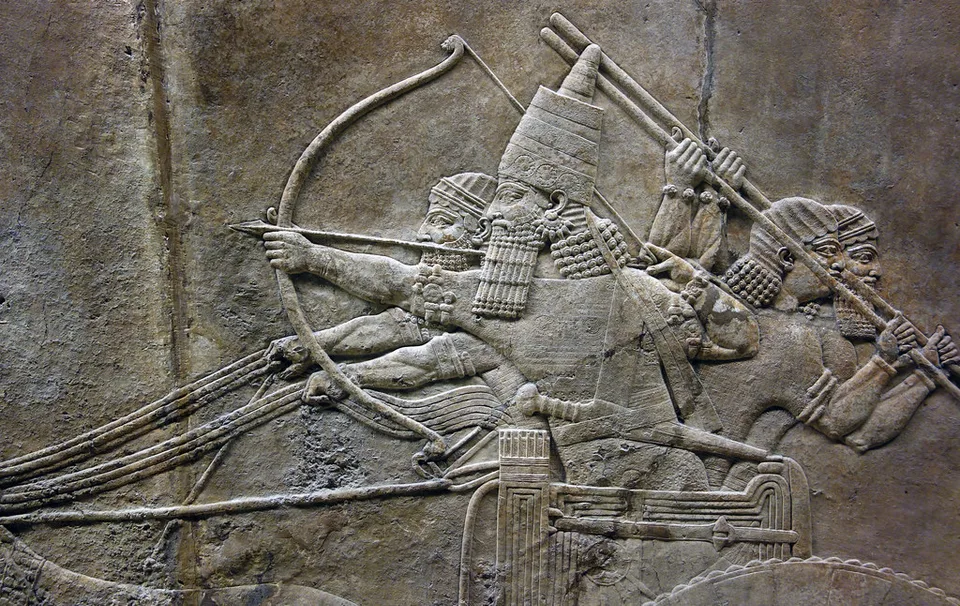 Lion Hunts of Ashurbanipal, aiming | Lion Hunts of ...