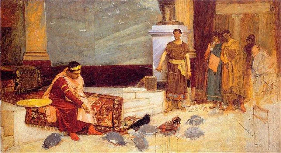 John_William_Waterhouse_-_The_Favorites_of_the_Emperor_Honorius_-_1883_(study).jpg