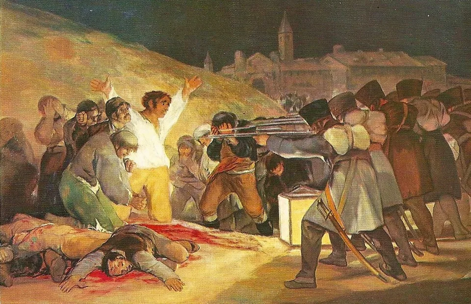 The Prado, Madrid, 1988 | "The Third of May, 1808" by ...