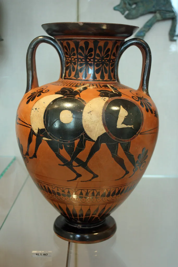 Terracotta neck-amphora (jar) | Terracotta neck-amphora ...