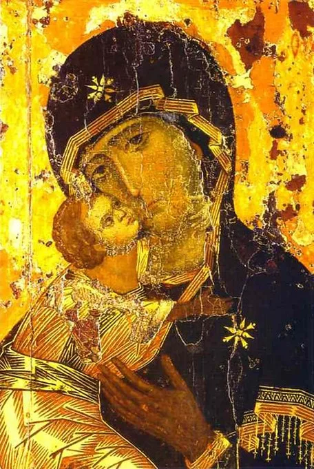 Theotokos of Vladimir - Wikipedia